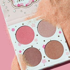 Brand New Beauty Bakerie Cotton Candy Champagne Blushlighter Palette